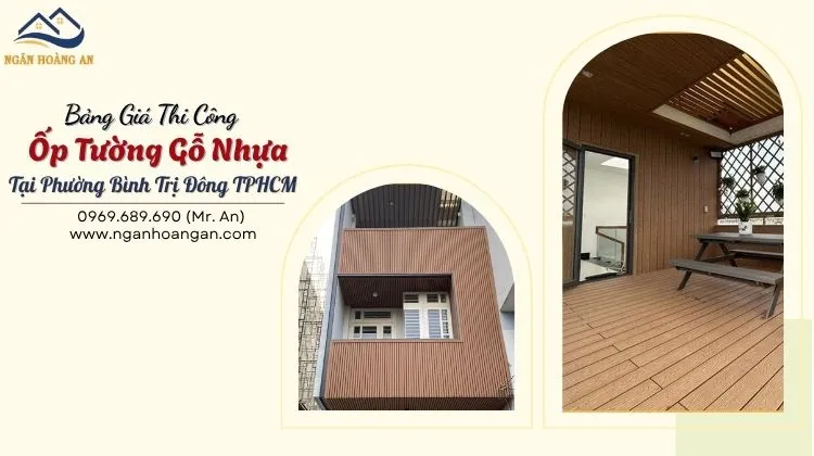 Bảng Giá Thi Công Ốp Tường Gỗ Nhựa Tại Phường Bình Trị Đông 