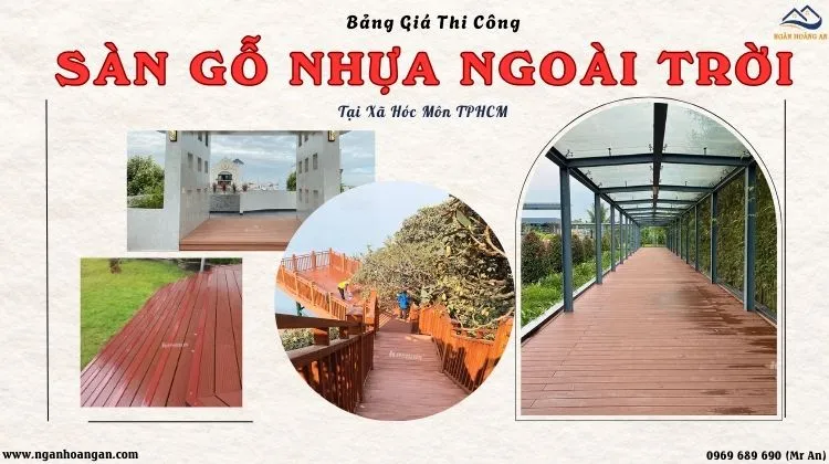 Bảng Giá Thi Công Sàn Gỗ Nhựa Ngoài Trời Chuẩn Nhất Xã Hóc Môn TPHCM Bảng Giá Thi Công Sàn Gỗ Nhựa Ngoài Trời Chuẩn Nhất Xã Hóc Môn TPHCM