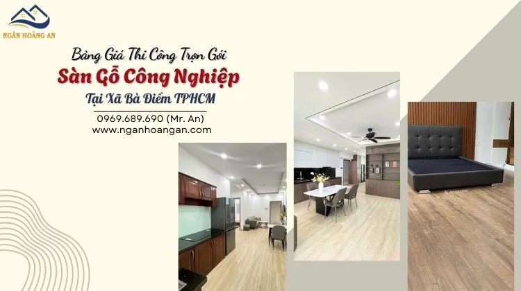 Bảng Giá Thi Công Trọn Gói Sàn Gỗ Công Nghiệp Bảng Giá Thi Công Trọn Gói Sàn Gỗ Công Nghiệp
