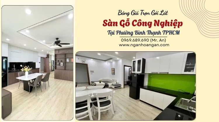 Bảng Giá Trọn Gói Lát Sàn Gỗ Công Nghiệp Bảng Giá Trọn Gói Lát Sàn Gỗ Công Nghiệp