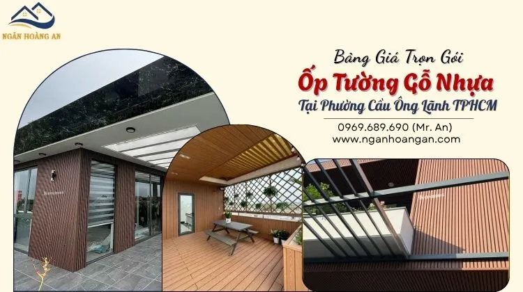 Bảng Giá Trọn Gói Ốp Tường Gỗ Nhựa