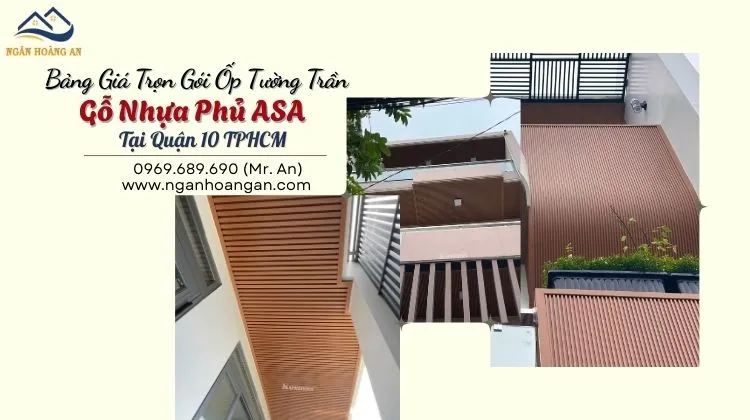 Bảng Giá Trọn Gói Ốp Tường Trần Gỗ Nhựa Phủ ASA 