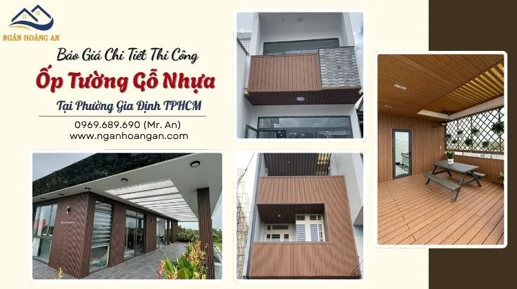 Báo Giá Chi Tiết Thi Công Ốp Tường Gỗ Nhựa 