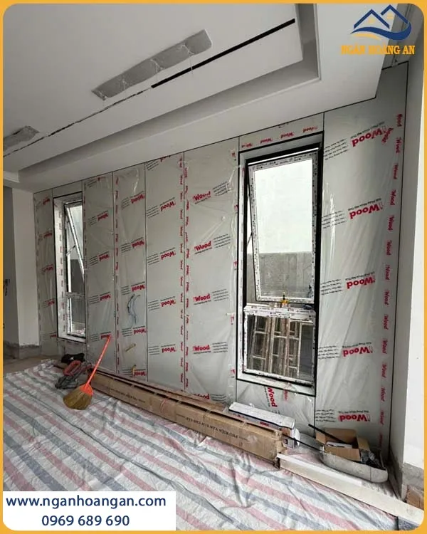 Hình Ảnh Thực Tế Ốp Tường Than Tre IWood Tại Công Trình Hình Ảnh Thực Tế Ốp Tường Than Tre IWood Tại Công Trình