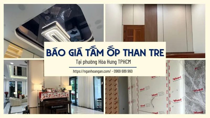 Báo Giá Tấm Ốp Than Tre Tại Phường Hòa Hưng TPHCM Mới Nhất