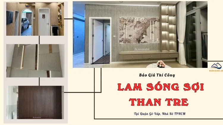 Báo Giá Thi Công Lam Sóng Sợi Than Tre Tại Quận Gò Vấp, Nhà Bè TPHCM