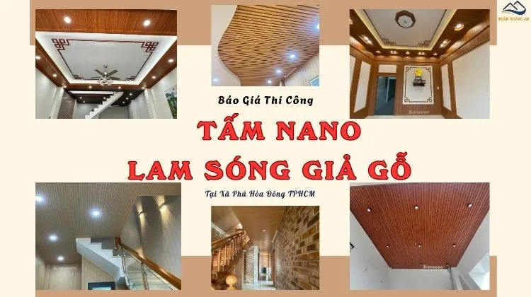 Báo Giá Thi Công Nano Và Lam Sóng Chất Lượng Tại Xã Phú Hoà Đông TPHCM