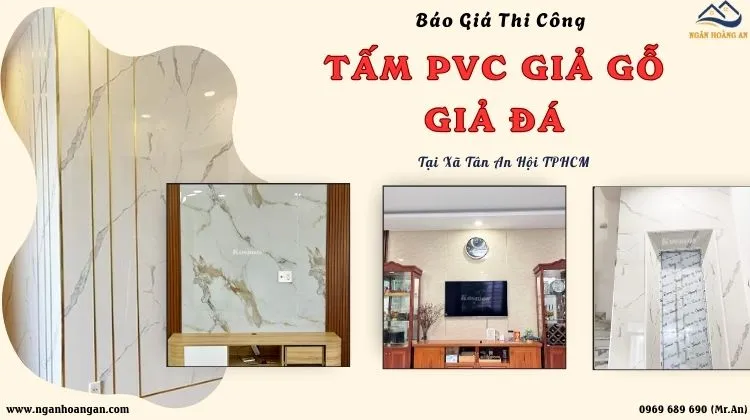 Báo Giá Thi Công PVC Giả Gỗ - Giả Đá Giá Tốt Nhất Xã Tân An Hội TPHCM Báo Giá Thi Công PVC Giả Gỗ - Giả Đá Giá Tốt Nhất Xã Tân An Hội TPHCM
