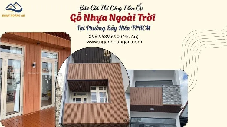 Báo Giá Thi Công Tấm Ốp Gỗ Nhựa Ngoài Trời Tại Phường Bảy Hiền