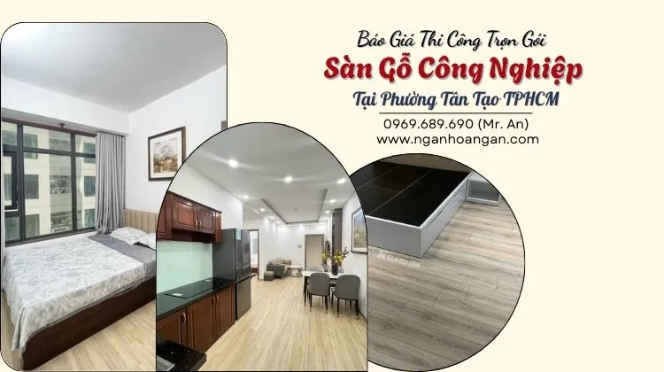 Báo Giá Thi Công Trọn Gói Sàn Gỗ Công Nghiệp