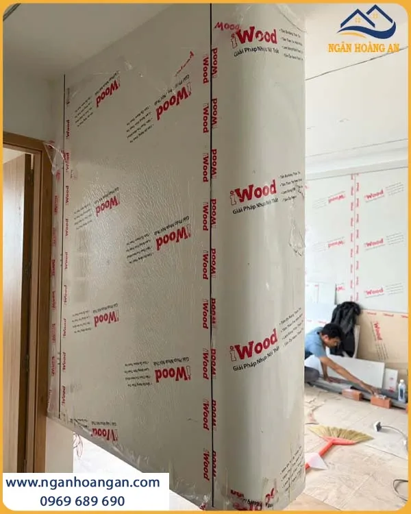 Thi Công Uốn Cong Bo Góc Tấm Than Tre IWood SS-2 Thi Công Uốn Cong Bo Góc Tấm Than Tre IWood SS-2