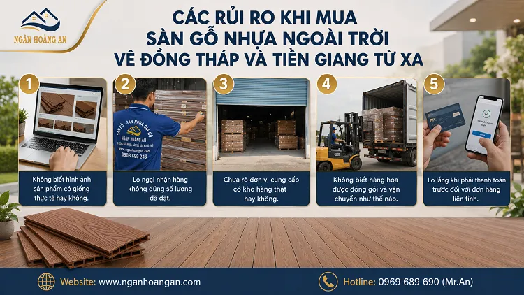 Các Rủi Ro Khi Mua Sàn Gỗ Nhựa Ngoài Trời Về Đồng Tháp Và Tiền Giang Từ Xa
