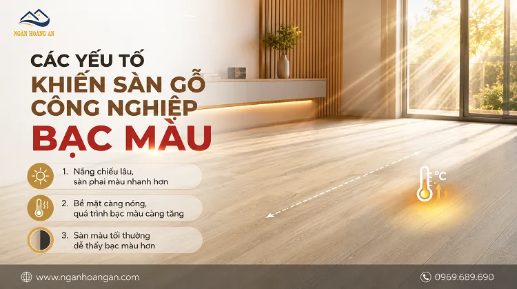 Các Yếu Tố Khiến Sàn Gỗ Công Nghiệp Bạc Màu Các Yếu Tố Khiến Sàn Gỗ Công Nghiệp Bạc Màu