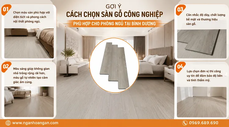 Cách Chọn Sàn Gỗ Công Nghiệp Phù Hợp Cho Phòng Ngủ Tại Bình Dương Cách Chọn Sàn Gỗ Công Nghiệp Phù Hợp Cho Phòng Ngủ Tại Bình Dương