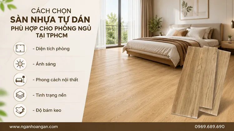 Cách Chọn Sàn Nhựa Tự Dán Phù Hợp Cho Phòng Ngủ Tại TPHCM Cách Chọn Sàn Nhựa Tự Dán Phù Hợp Cho Phòng Ngủ Tại TPHCM