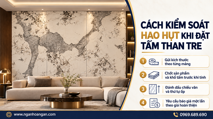 Cách Kiểm Soát Hao Hụt Khi Đặt Tấm Than Tre