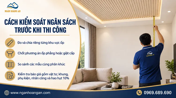 Cách Kiểm Soát Ngân Sách Trần Lam Sóng Trước Khi Thi Công Cách Kiểm Soát Ngân Sách Trần Lam Sóng Trước Khi Thi Công