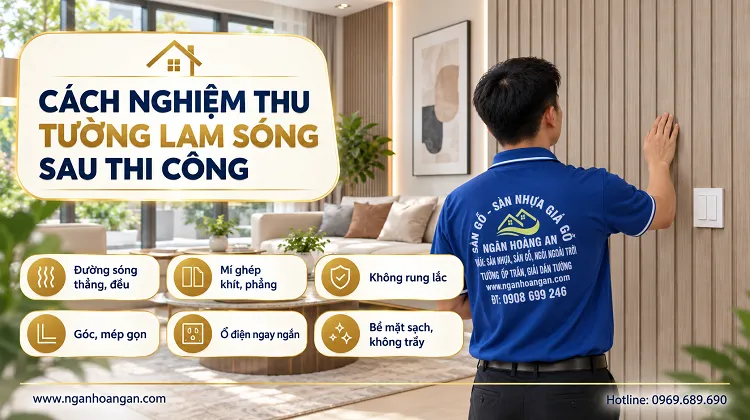 Cách Nghiệm Thu Tường Lam Sóng Sau Thi Công