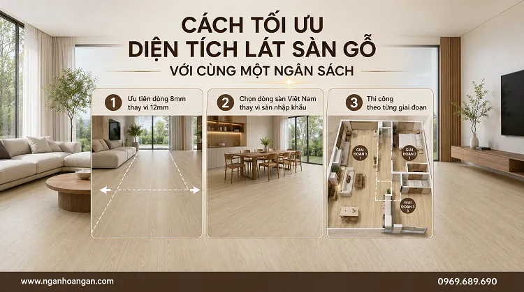 Cách Tối Ưu Diện Tích Lát Sàn Gỗ Với Cùng Một Ngân Sách