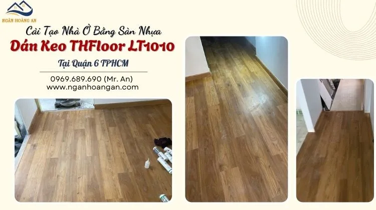 Cải Tạo Nhà Ở Bằng Sàn Nhựa Dán Keo THFloor LT1010 