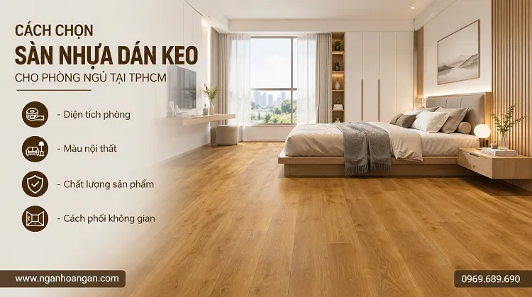 Cập Nhật Bảng Giá Sàn Nhựa Dán Keo Lát Phòng Ngủ Mới Nhất Tại TPHCM