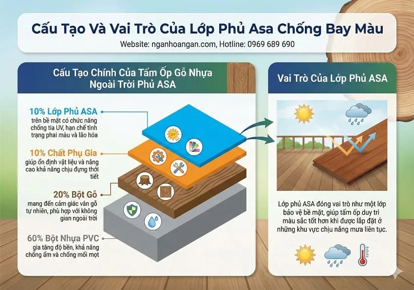 Cấu Tạo Của Lớp Phủ Asa Chống Bay Màu