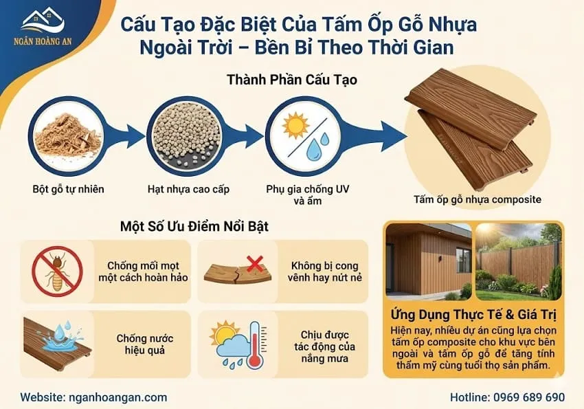 Cấu Tạo Đặc Biệt Của Tấm Ốp Gỗ Nhựa Ngoài Trời – Bền Bỉ Theo Thời Gian Cấu Tạo Đặc Biệt Của Tấm Ốp Gỗ Nhựa Ngoài Trời – Bền Bỉ Theo Thời Gian