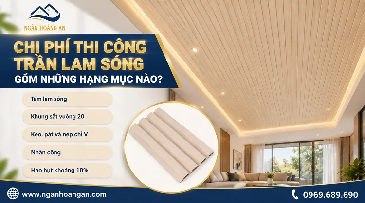 Chi Phí Thi Công Trần Lam Sóng Gồm Những Hạng Mục Nào? Chi Phí Thi Công Trần Lam Sóng Gồm Những Hạng Mục Nào?