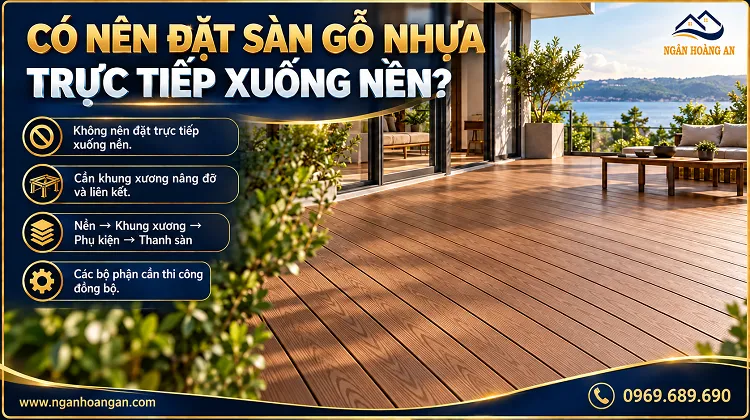 Có Nên Đặt Sàn Gỗ Nhựa Trực Tiếp Xuống Nền?