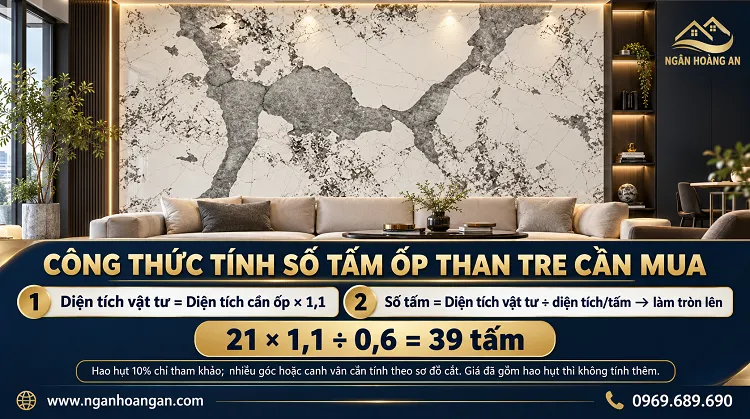 Công Thức Tính Số Tấm Ốp Than Tre Cần Mua Công Thức Tính Số Tấm Ốp Than Tre Cần Mua