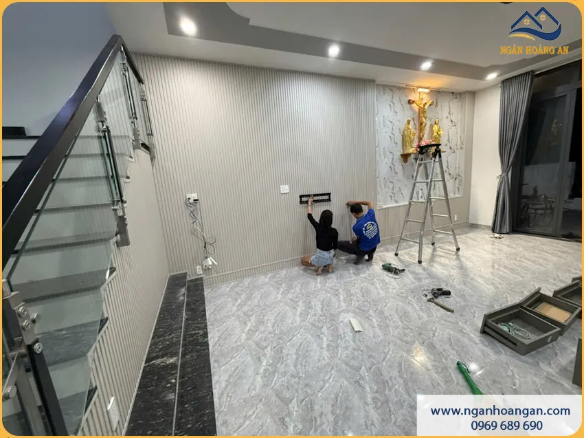 Công Trình Nhà Ở Sử Dụng Lam Sóng Kosmos K-927 Cao Cấp
