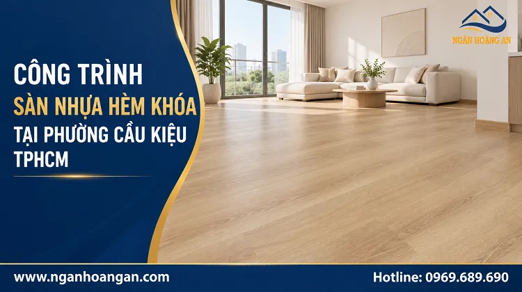Công Trình Sàn Nhựa Hèm Khoá Kosmos SPC6002 Tại Phường Cầu Kiệu TPHCM Công Trình Sàn Nhựa Hèm Khoá Kosmos SPC6002 Tại Phường Cầu Kiệu TPHCM