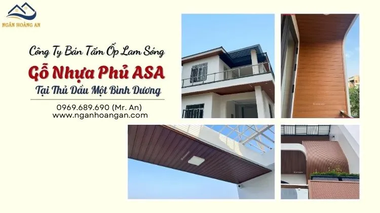 Công Ty Bán Tấm Ốp Lam Sóng Gỗ Nhựa Phủ ASA 