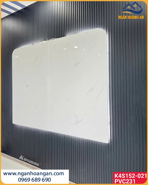 Công Ty Ốp Vách Tivi Lam Sóng Kết Hợp PVC Uy Tín