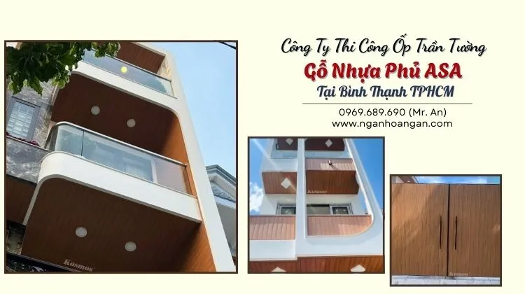 Công Ty Thi Công Ốp Trần Tường Gỗ Nhựa Phủ ASA 
