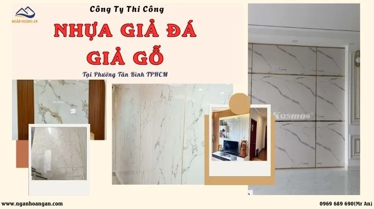 Công Ty Thi Công Ốp Tường Nhựa Giả Đá, Giả Gỗ Phường Tân Bình TPHCM