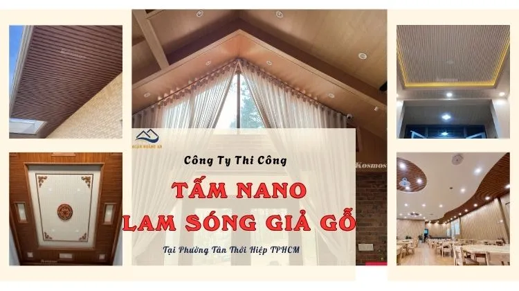Công Ty Thi Công Tấm Nano - Lam Sóng Tại Phường Tân Thới Hiệp TPHCM