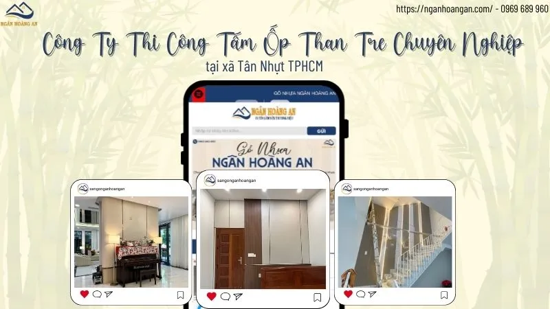 Công Ty Thi Công Tấm Ốp Than Tre Chuyên Nghiệp Xã Tân Nhựt TPHCM