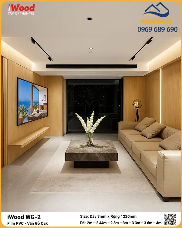 Cửa Hàng Tấm Ốp Than Tre Vân Gỗ WG-2 Giá Tốt