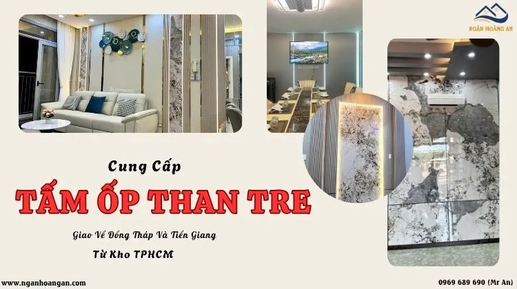 Cung Cấp Tấm Ốp Than Tre Giao Về Đồng Tháp Và Tiền Giang Từ Kho TPHCM