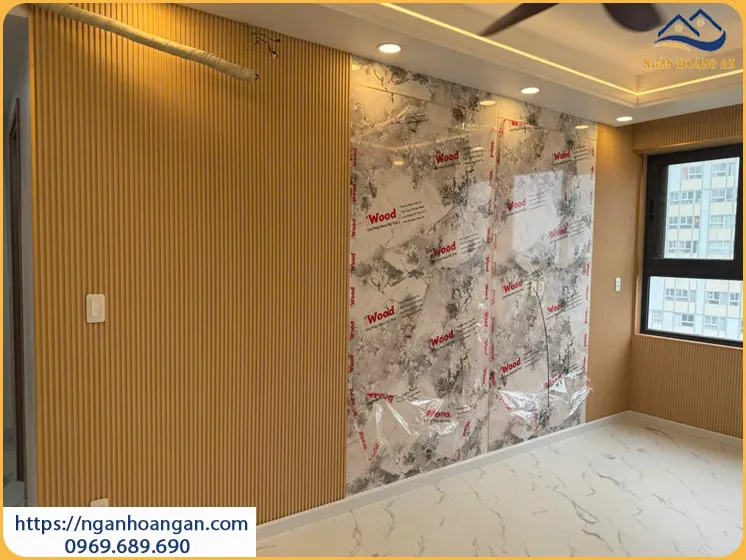 Cung Cấp Tấm Ốp Tường Lam Sóng Than Tre Tại Phường Vườn Lài TPHCM