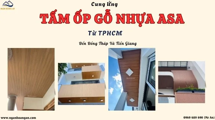 Cung Ứng Tấm Ốp Gỗ Nhựa ASA Từ TPHCM Đến Đồng Tháp Và Tiền Giang
