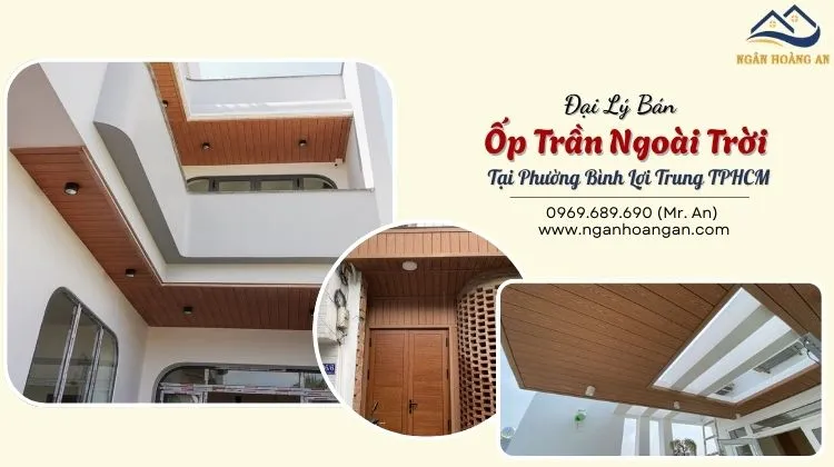 Đại Lý Bán Ốp Trần Ngoài Trời Tại Phường Bình Lợi Trung TPHCM