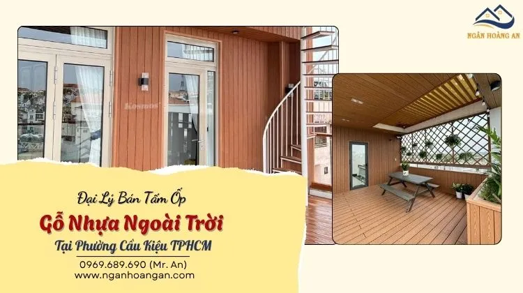 Đại Lý Bán Tấm Ốp Gỗ Nhựa Ngoài Trời Tại Phường Cầu Kiệu TPHCM