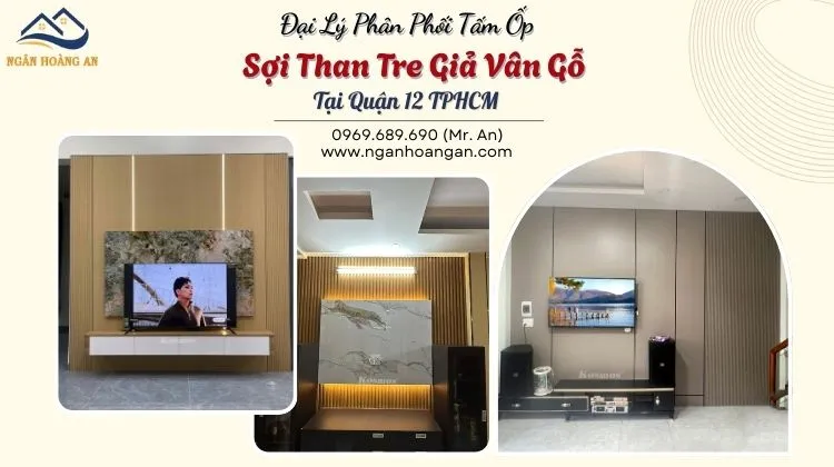 Đại Lý Phân Phối Tấm Ốp Sợi Than Tre Giả Vân Gỗ