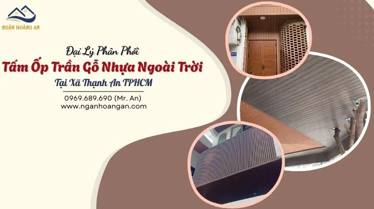 Đại Lý Phân Phối Tấm Ốp Trần Gỗ Nhựa Ngoài Trời Tại Xã Thạnh An TPHCM