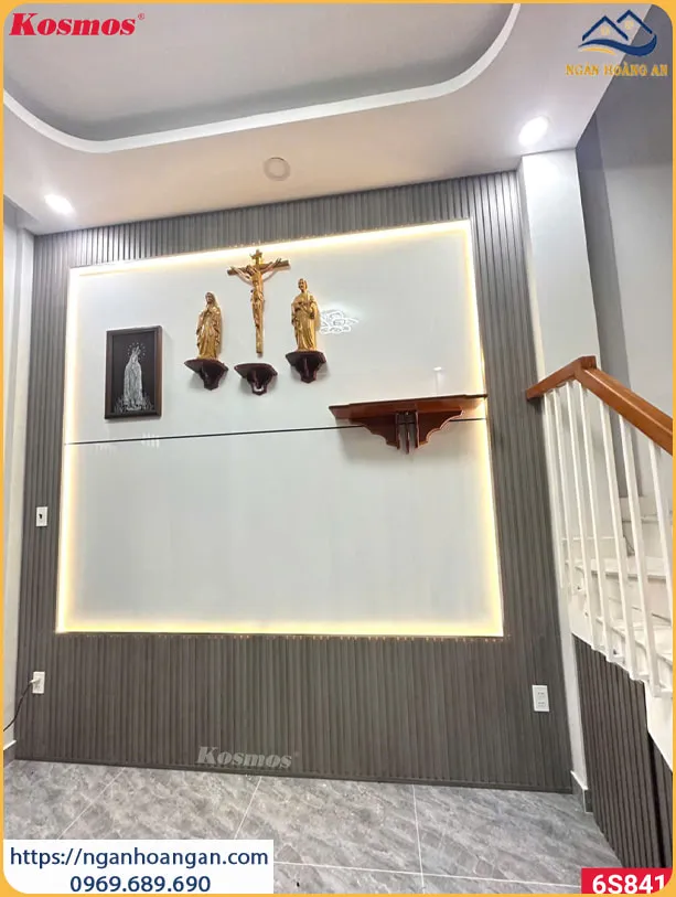 Đại Lý Tấm Ốp Lam Sóng Sợi Than Tre Kosmos Tại Phường Thới An TPHCM