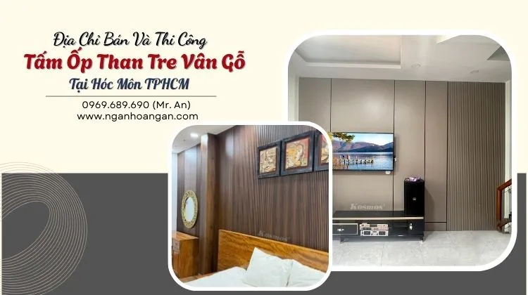 Địa Chỉ Bán Và Thi Công Tấm Ốp Than Tre Vân Gỗ