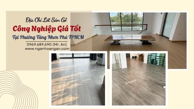 Địa Chỉ Lót Sàn Gỗ Công Nghiệp Giá Tốt 