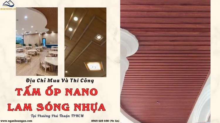 Địa Chỉ Mua Và Thi Công Nano - Lam Sóng Giả Gỗ Phường Phú Thuận TPHCM